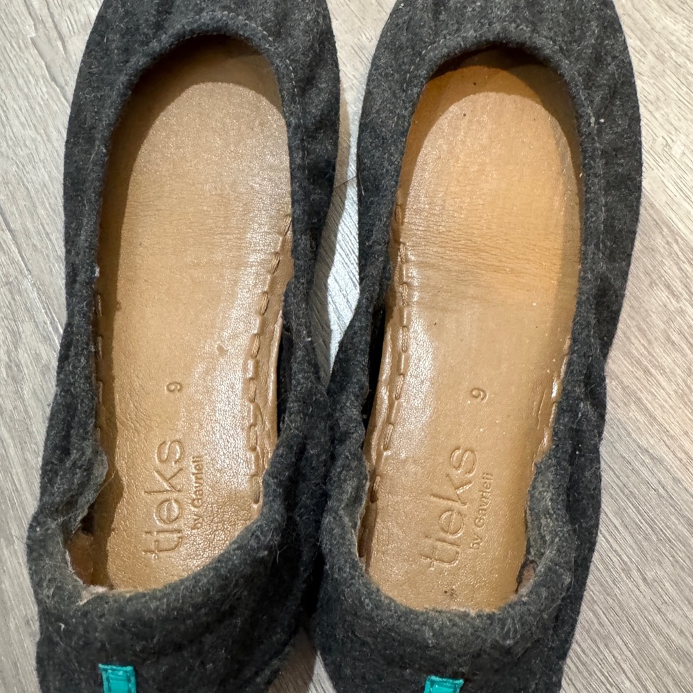 Tieks Women's Gray Ballet Flats
